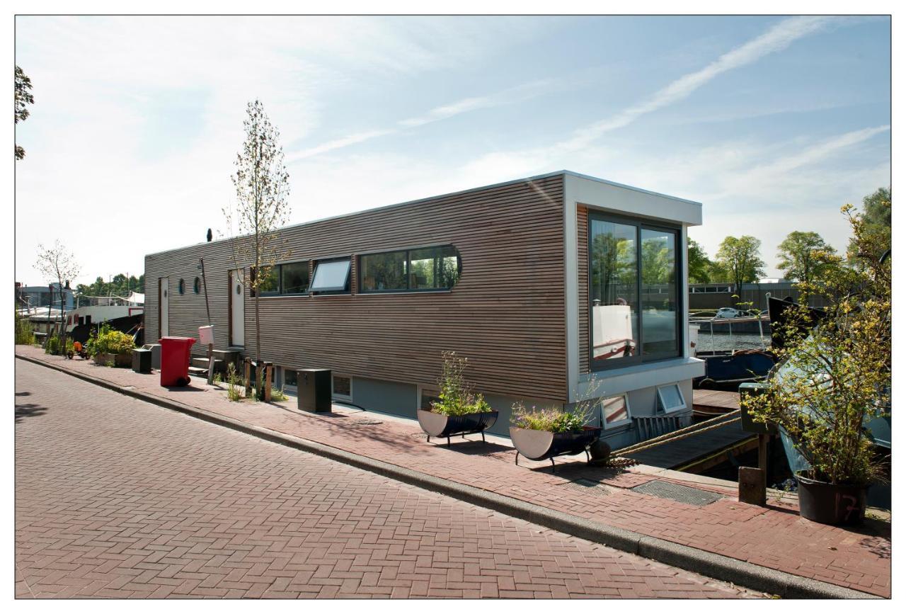 Private Guesthouse Bnb The Waterhouse Houseboat Amsterdam Eksteriør bilde