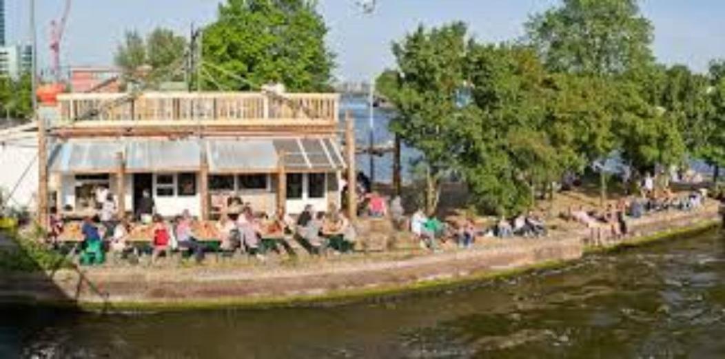 Private Guesthouse Bnb The Waterhouse Houseboat Amsterdam Eksteriør bilde